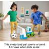 Fisher-Price Electronic Soccer Game Goaldozer Toy Motorized Net with Lights & Sounds for Preschool Sports Play Ages 3+ Years(Standard Packaging)