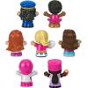 Fisher-Price Little People Barbie Toddler Toys, You Can Be Anything Figure Pack, 7 Characters for Pretend Play Ages 18+ Months(7-Pack)