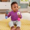 Fisher-Price Newborn Toys Rattle ‘n Rock Maracas, Set of 2 Soft Musical Instruments for Babies 3+ Months, Blue & Orange(2 Piece Set (Pack of 6))