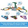 ​Thomas & Friends Motorized Toy Train Talking Gordon Battery-Powered Engine with Sounds & Phrases for Pretend Play Preschool Kids Ages 3+ Years(Thomas)