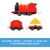 ​Thomas & Friends Motorized Toy Train Talking Gordon Battery-Powered Engine with Sounds & Phrases for Pretend Play Preschool Kids Ages 3+ Years(James)