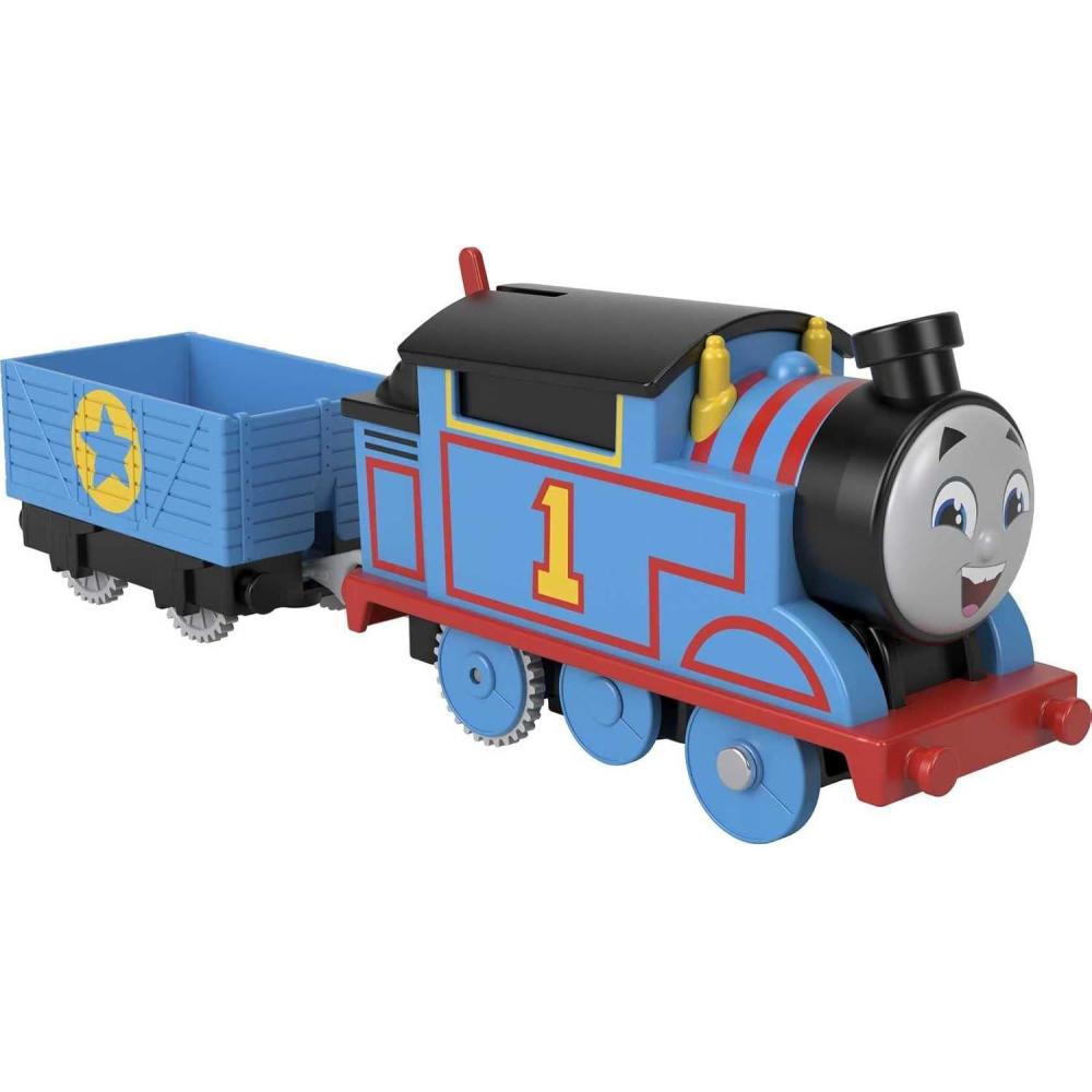 imageThomas ampamp Friends Motorized Toy Train Thomas BatteryPowered Engine with Cargo for Pretend Play Preschool Kids Ages 3 YearsThomas