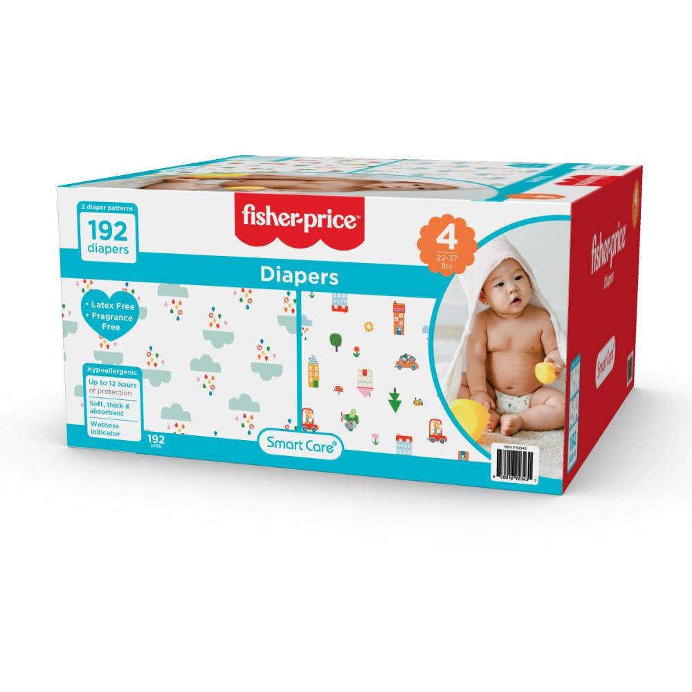 imageSmart Care FisherPrice Diapers Size 5 176 Count192 Count