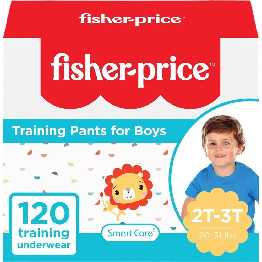 imageSmart Care FisherPrice Training Pants 2T3T Boy 120 Count
