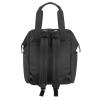 Baby Essentials Quilted Backpack Diaper Bag Tote with Changing Pad, Stroller Straps, Insulated Bottle Compartment (Midnight Black)(Midnight Black)