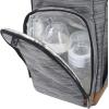 Fisher-Price Drawstring Diaper Bag Backpack with Wipes Pocket, Insulated Bottle Compartment, Stroller Straps