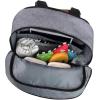 Fisher-Price Fastfinder Multipocket Grey Diaper Bag Backpack with Changing Pad and Stroller Straps (Grey)