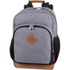 Fisher-Price Fastfinder Multipocket Grey Diaper Bag Backpack with Changing Pad and Stroller Straps (Grey)
