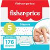 Smart Care Fisher-Price Diapers, Size 5, 176 Count(176 Count)