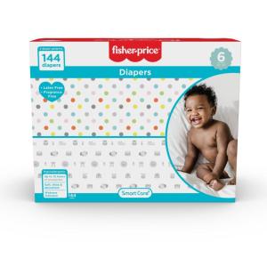 Smart Care Fisher-Price Diapers, Size 5, 176 Count(144 Count)
