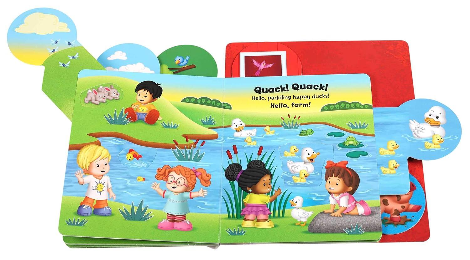 imageFisher Price Little People Hello Farm Sliding Tab