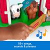 Fisher-Price Little People Toddler Toy Caring Fun Animal Farm Playset, Music & Learning for Pretend Play Ages 1+ Years, Multilanguage Version(Classic)