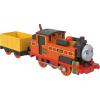 Mattel Fisher-Price Thomas & Friends Motorized Toy Train, Classic Nia Battery-Powered Engine & Cargo Car, Storytelling Play for Preschoolers