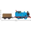 Thomas & Friends by Fisher-Price Motorized Toy Train, Classic Thomas Battery-Powered Engine & Cargo Car, Storytelling Play for Preschoolers