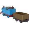 Thomas & Friends by Fisher-Price Motorized Toy Train, Classic Thomas Battery-Powered Engine & Cargo Car, Storytelling Play for Preschoolers