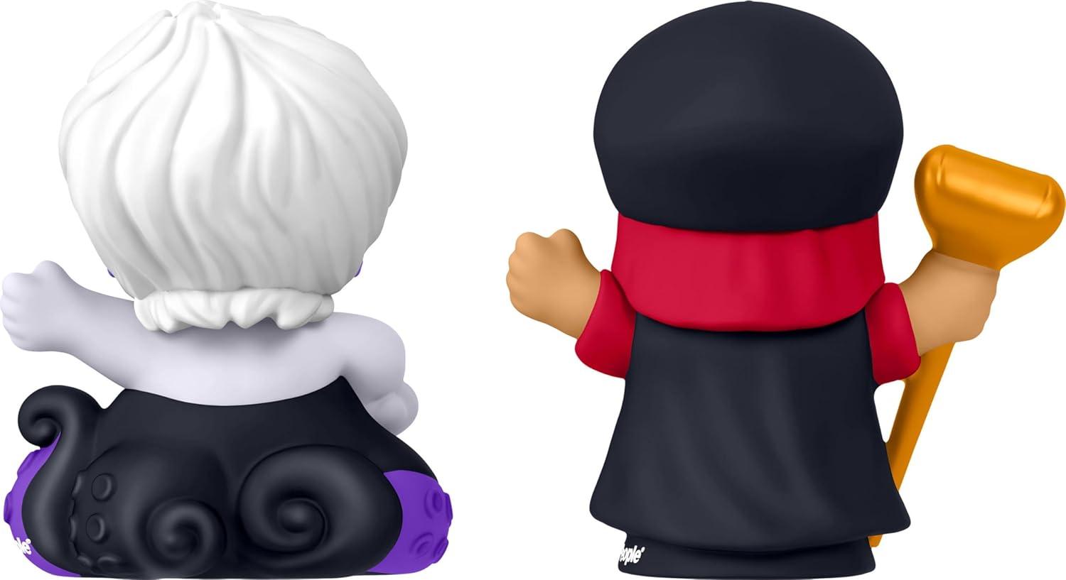 imageLittle People Collector Disney Villains Jafar amp Ursula Special Edition Set for Fans 2 Character Figures in a Display Package