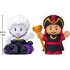 Little People Collector Disney Villains Jafar & Ursula Special Edition Set for Fans, 2 Character Figures in a Display Package