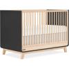 Matte Black Vintage Oak