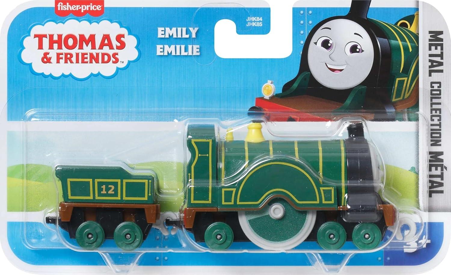 imageFisherPrice Thomas amp Friends Emily Engine Toy Train diecast Metal PushAlong Toy for Preschool Kids Ages 3 Years and upMulticolor