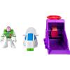Fisher-Price Imaginext Launcher Set with 3-inch Buzz Lightyear Action Figure & Toy Vehicle, Inspired by Disney Pixar Toy Story (Characters May Vary)(Buzz Lightyear)
