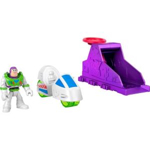 Fisher-Price Imaginext Launcher Set with 3-inch Buzz Lightyear Action Figure & Toy Vehicle, Inspired by Disney Pixar Toy Story (Characters May Vary)(Buzz Lightyear)