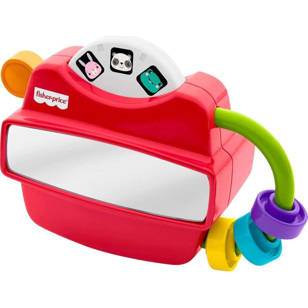 imageFisherPrice Baby Toy Fidget Activity Viewer RetroInspired Fine Motor Skill Developmental Play for Infants Ages 6 Months