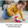 Fisher-Price Baby Toy Chatter Telephone Vehicle Push-Along with Sounds for Crawling Developmental Play Infants Ages 6+ Months