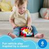 Fisher-Price Baby Toy Chatter Telephone Vehicle Push-Along with Sounds for Crawling Developmental Play Infants Ages 6+ Months