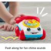 Fisher-Price Baby Toy Chatter Telephone Vehicle Push-Along with Sounds for Crawling Developmental Play Infants Ages 6+ Months