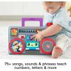 Fisher-Price Laugh & Learn Busy Boombox, Retro-Inspired Musical Infant Activity Toy with Learning Content for Baby and Toddlers (Amazon Exclusive)