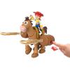Fisher-Price Imaginext Jessie & Bullseye Play Set, 3-inch Action Figure, Bullseye Horse, Saddle & Lasso Projectiles, Inspired by Disney and Pixar Toy Story