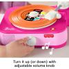 Fisher-Price Musical Toy Barbie Record Player with 5 Records & Display Rack for Preschool Pretend Play Kids Ages 3+ Years(Barbie Record Player)