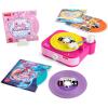 Fisher-Price Musical Toy Barbie Record Player with 5 Records & Display Rack for Preschool Pretend Play Kids Ages 3+ Years(Barbie Record Player)