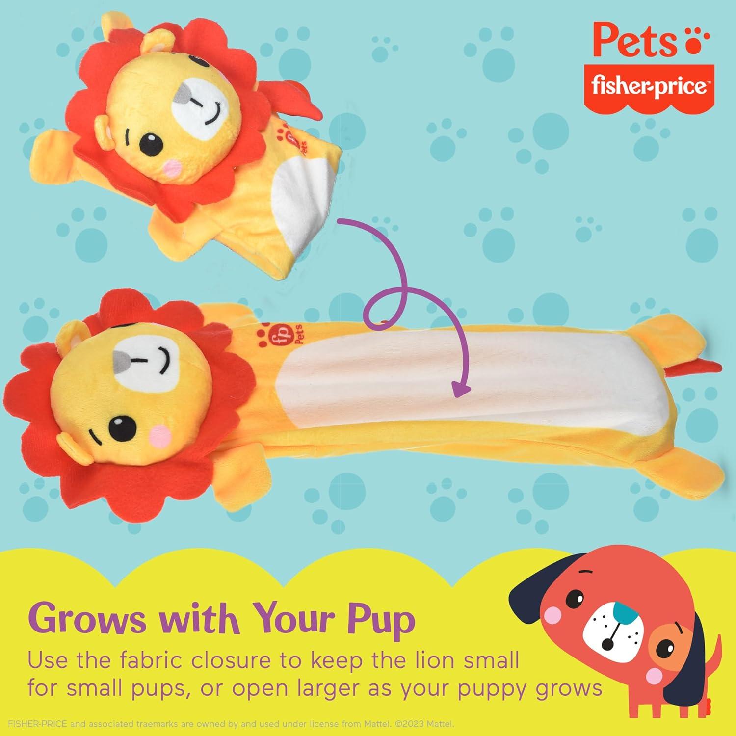 imageFisherPrice for Pets ColorBites Flip Stick MultiFunction Puppy Teething Toy Treat Hide Toy for Puppies Fetch Dog Toy Tug Dog Toy Enrichment Dog ToyWarming Furrrend Cuddler