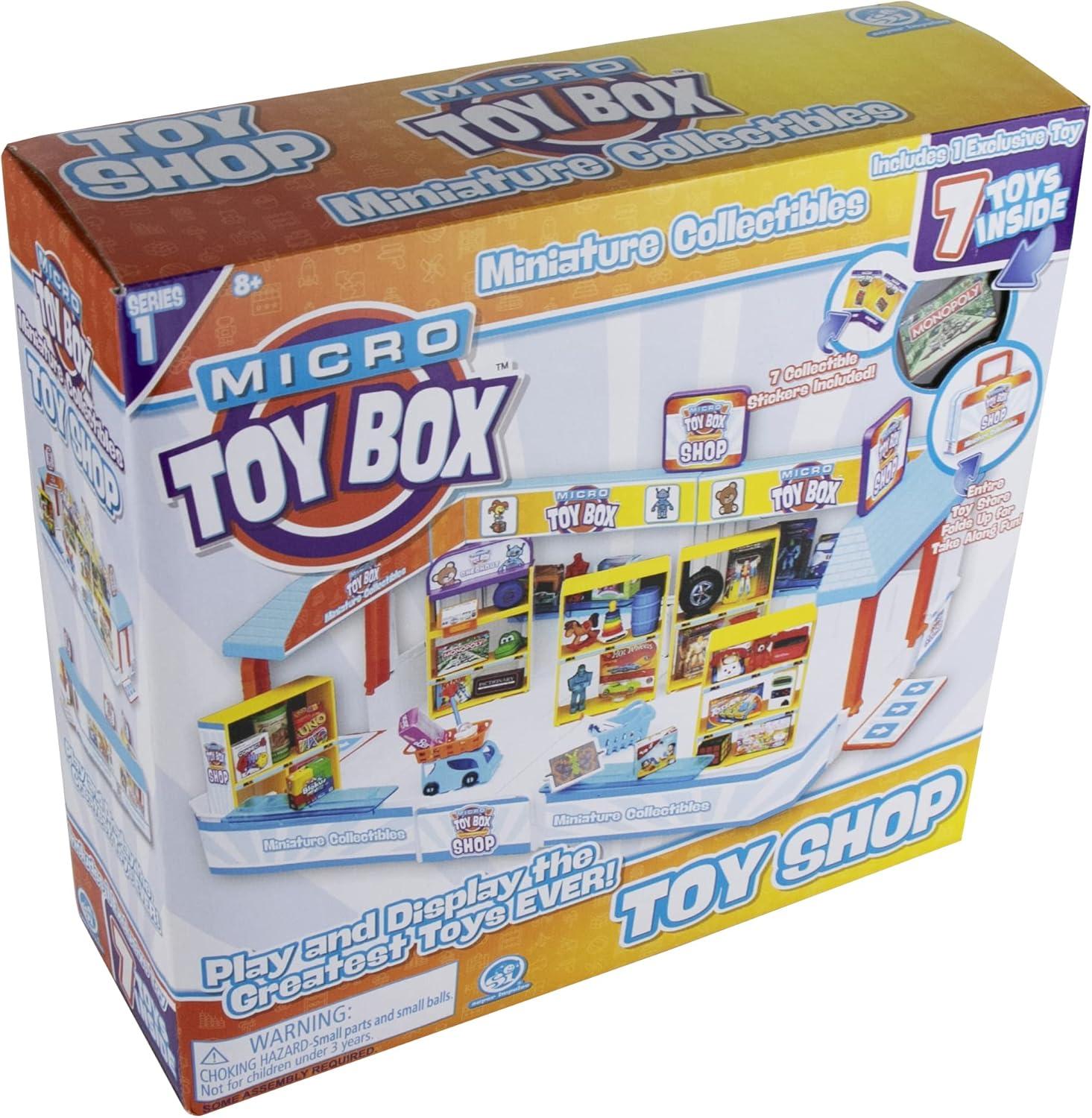imageWorlds Smallest Micro Toy Box Series 1 Mini CollectibleStore Playset