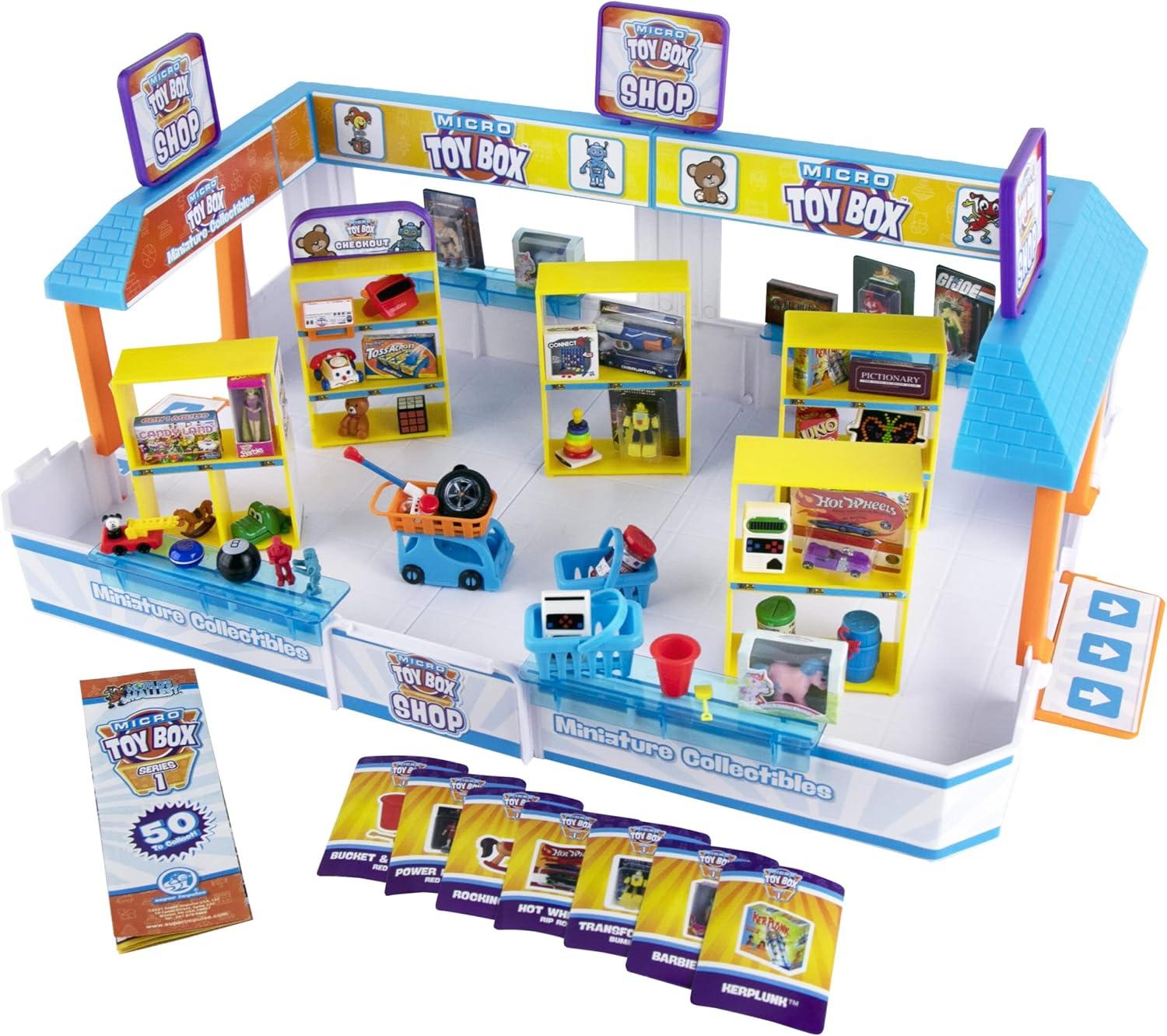 imageWorlds Smallest Micro Toy Box Series 1 Mini CollectibleStore Playset
