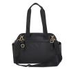 Fisher-Price Quilted Diaper Bag Tote & Convertible Crossbody with Adjustable Strap, Insulated Bottle Pocket, & Changing Pad