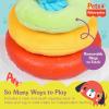 Fisher-Price for Pets ColorBites Flip Stick Multi-Function Puppy Teething Toy – Treat Hide Toy for Puppies – Fetch Dog Toy, Tug Dog Toy, Enrichment Dog Toy(Attack-A-Stack Toy)
