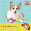 Fisher-Price for Pets ColorBites Flip Stick Multi-Function Puppy Teething Toy – Treat Hide Toy for Puppies – Fetch Dog Toy, Tug Dog Toy, Enrichment Dog Toy(ColorBites Flip Stick)