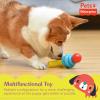 Fisher-Price for Pets ColorBites Flip Stick Multi-Function Puppy Teething Toy – Treat Hide Toy for Puppies – Fetch Dog Toy, Tug Dog Toy, Enrichment Dog Toy(Stack N’ Relax Resilient Chewer)