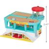 Hallmark Keepsake Mini Christmas Ornaments 2024, Fisher-Price Roller Skates, Set of 2, Gifts for Kids(Airport)