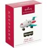 Hallmark Keepsake Mini Christmas Ornaments 2024, Fisher-Price Roller Skates, Set of 2, Gifts for Kids(Fun Jet)