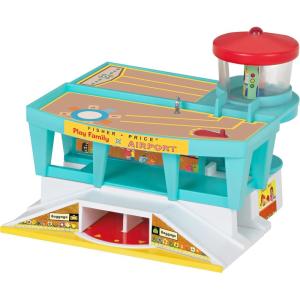Hallmark Keepsake Mini Christmas Ornaments 2024, Fisher-Price Roller Skates, Set of 2, Gifts for Kids(Airport)