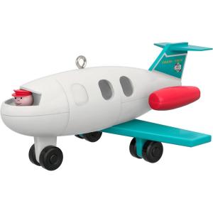 Hallmark Keepsake Mini Christmas Ornaments 2024, Fisher-Price Roller Skates, Set of 2, Gifts for Kids(Fun Jet)