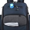 Fastfinder 3 Piece Set Diaper Bag Backpack for Moms & Dads with Changing Pad and Wipes Pocket