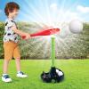 Fisher-Price®Little Pro T-Ball Set, 2 Adjustable Heights, Every Growing Athlete’s Lifestyle, Ages 1.5+