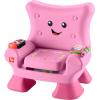 Fisher-Price Toddler Learning Toy Laugh & Learn Smart Stages Chair, Pink with Music Lights & Activities for Kids Ages 1+ Years