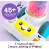 Fisher-Price Toddler Toy Laugh & Learn 2-in-1 Vacuum with Duster, Lights & Learning Songs for Pretend Play Kids Ages 2+ Years