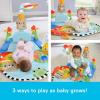 Fisher-Price Baby Play Mat 3-in-1 Kick & Sway Gym Sensory Activity Toy for Newborn Developmental Play Infants Ages 0+ Months