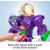 Fisher-Price Imaginext DC Super Friends, The Joker Hammer Mech, 3-inch Action Figure & Accessory Set, 10.5-inch Toy Includes Launcher, Projectile & Eject